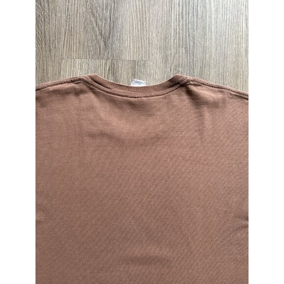 Vintage 90s Limp Bizkit Fred Durst Nu Metal Band Tee Rare Promo Brown Large - Picture 8 of 14